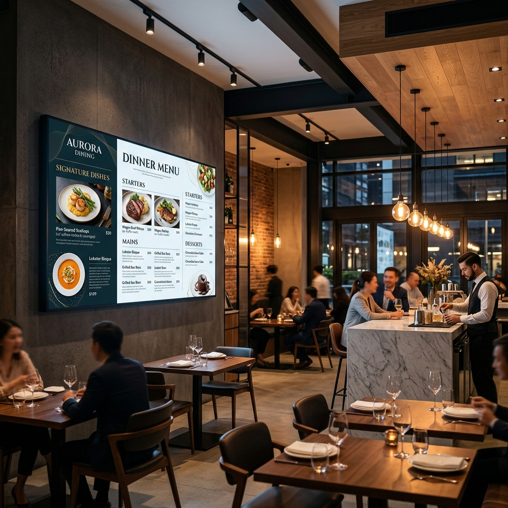 Digital Signage Zentrale Steuerung